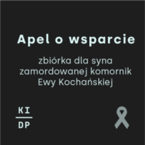 Apel o pomoc dla syna zamordowanej komornik Ewy Kochańskiej